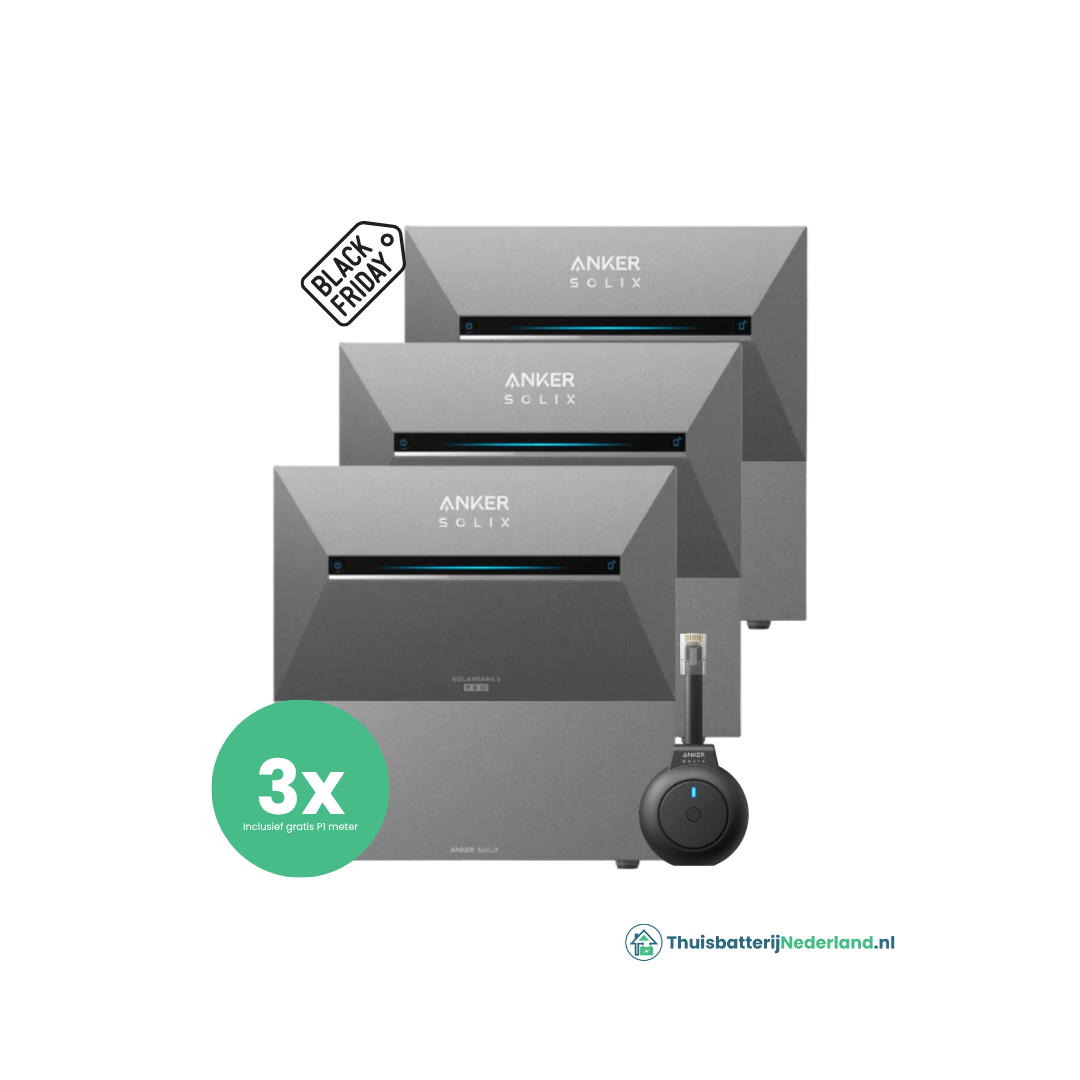 3 x Anker Solix Solarbank 3 E2700 (Black Friday)