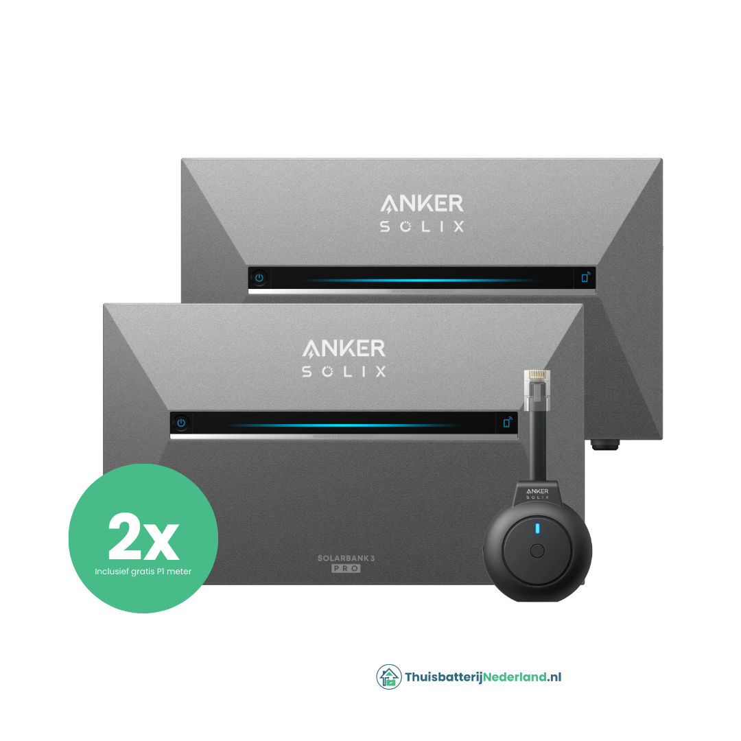2 x Anker Solix Solarbank 3 E2700 Pro