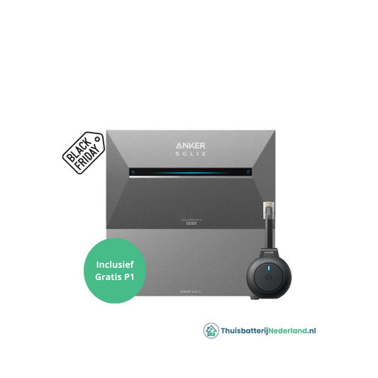 Anker Solix Solarbank 3 Pro + 1 x BP2700 uitbreidingsbatterij (5,4 kWh)