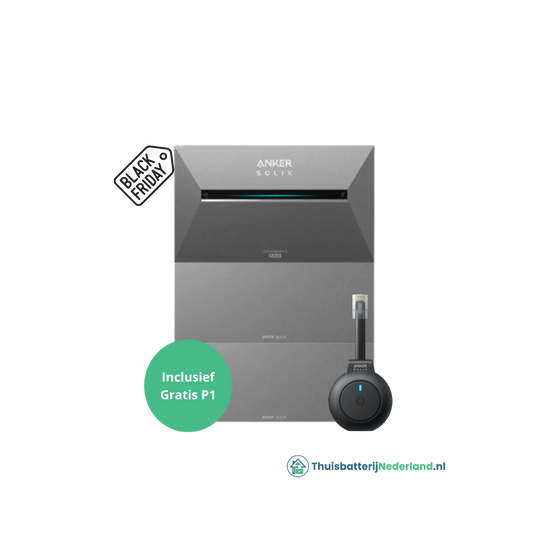 Anker Solix Solarbank 3 Pro +  2 x BP2700 uitbreidingsbatterij  (8 kWh)