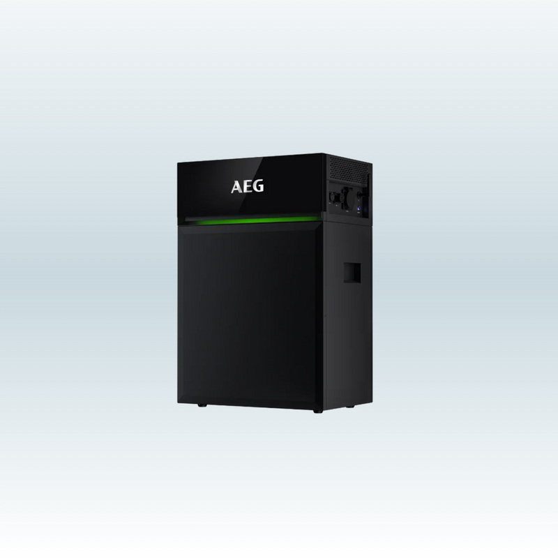 AEG Solarcube plug-in thuisbatterij zijaanzicht