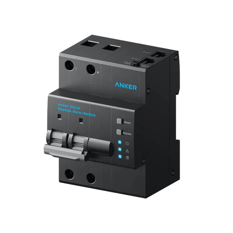 Anker SOLIX Backup Auto-Switch schuin van rechts
