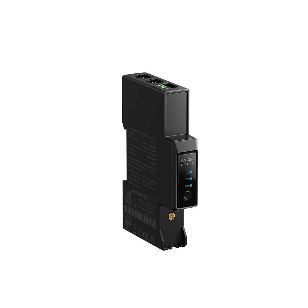Anker SOLIX Smart Meter 1-fase schuin van achteren
