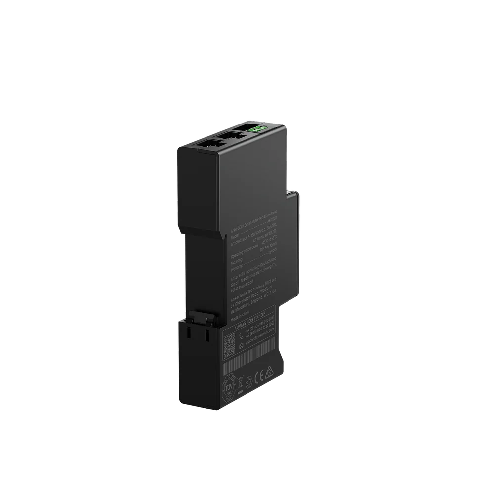 Anker SOLIX Smart Meter Gen 2 3-fase schuin van rechts achter